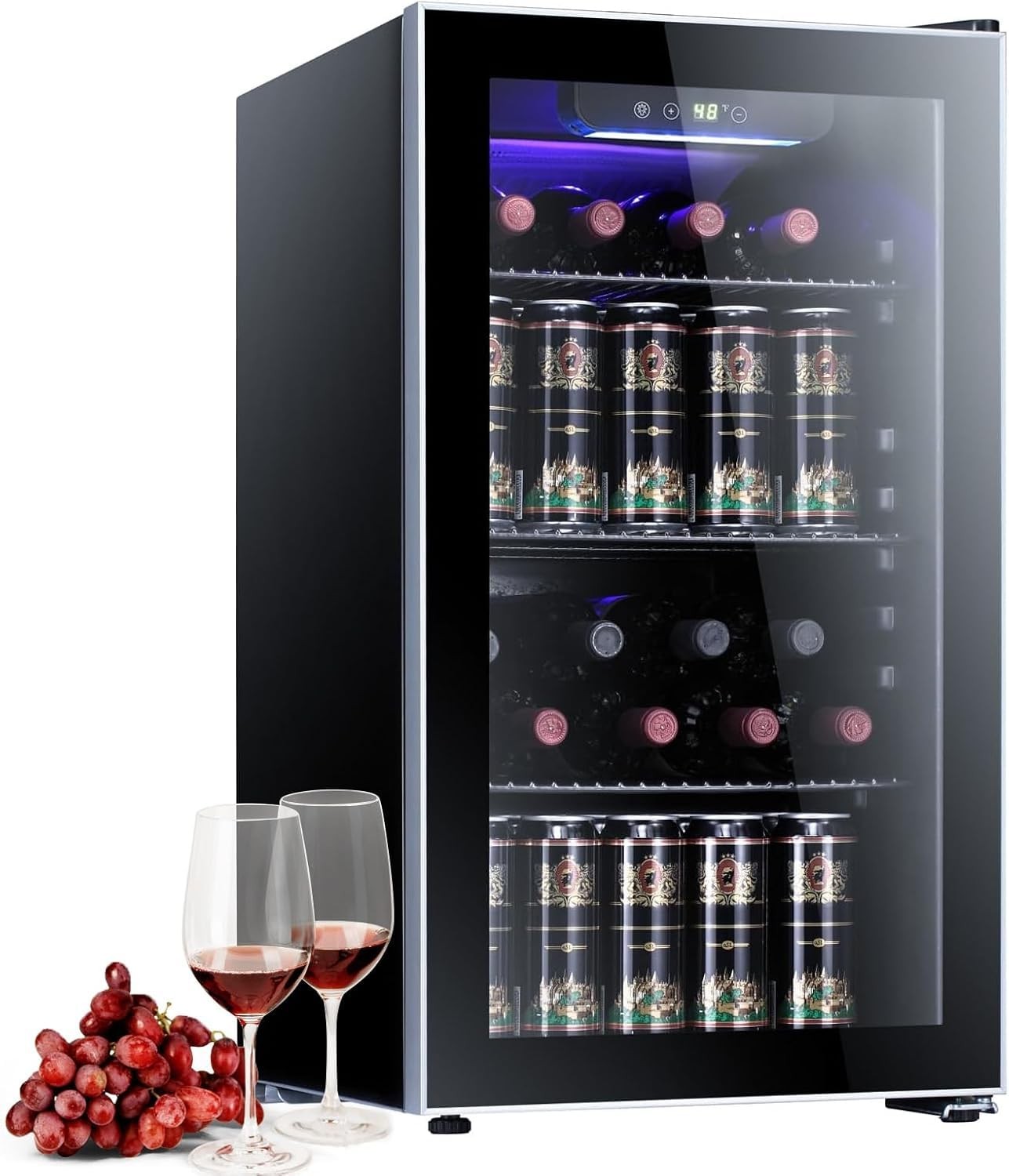 Wine Beer Mini Fridge - 3,0 куб. фута. Винный шкаф-холодильник, мини-погреб