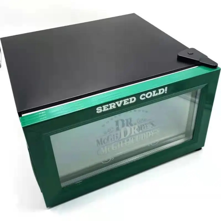 Wine Beer Mini Fridge - Мини-холодильник Vanace 18 литров со стеклянной