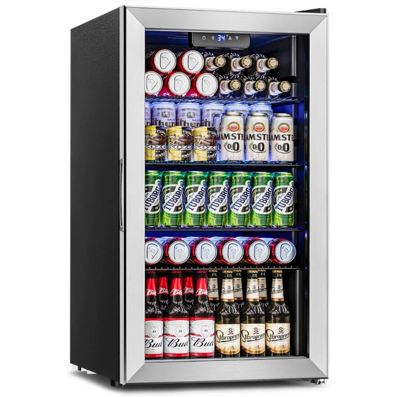 Холодильник для напитков - мин – обзор и цена Wine Beer Mini Fridge