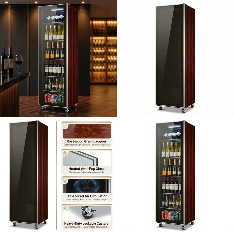 Витринный холодильник SFW с се – обзор и цена Wine Beer Cooler Fridge