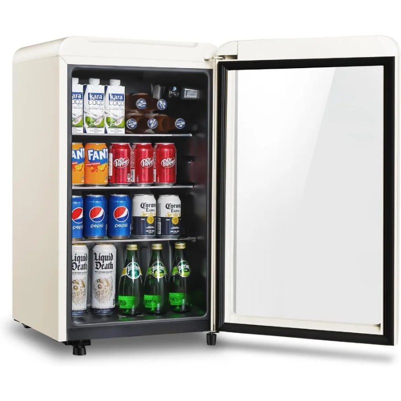 Ретро холодильник для напитков – обзор и цена Wine Beer Mini Fridge