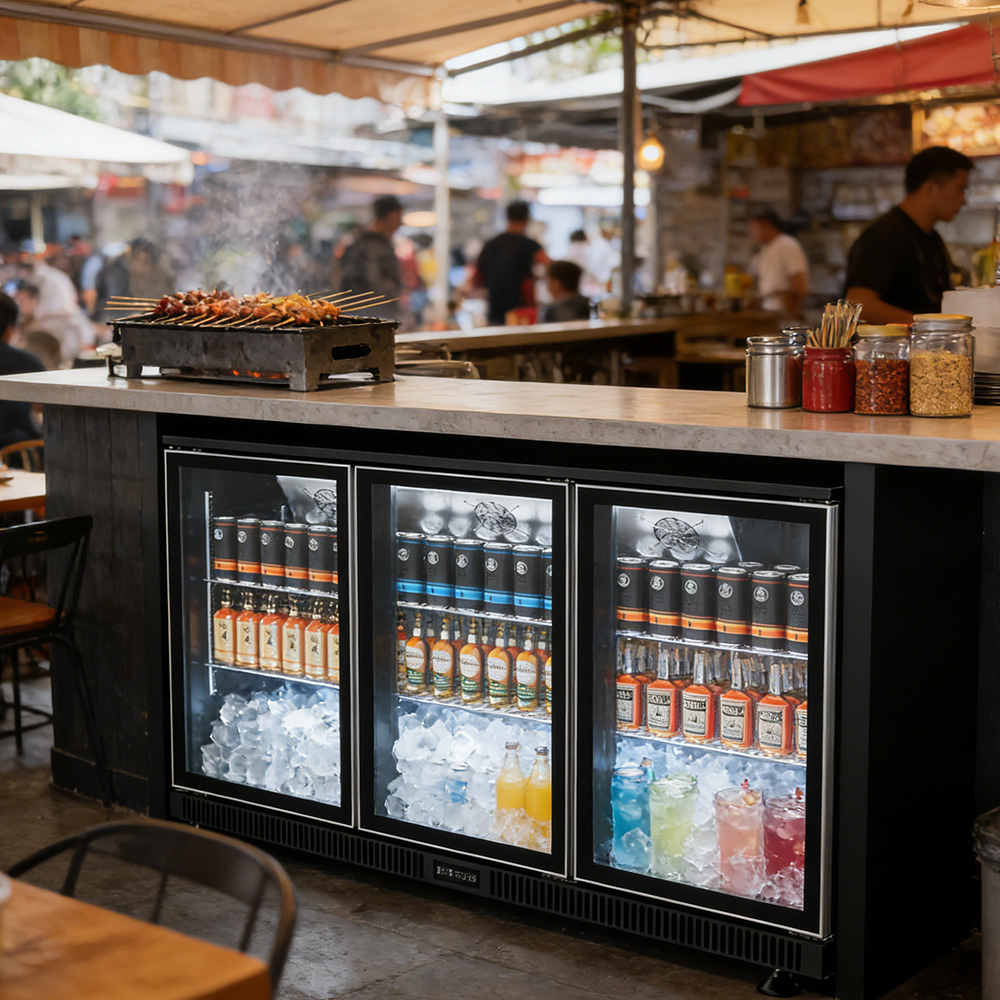 Холодильник-бар CE/RoHS с двум – обзор и цена Wine Beer Mini Fridge