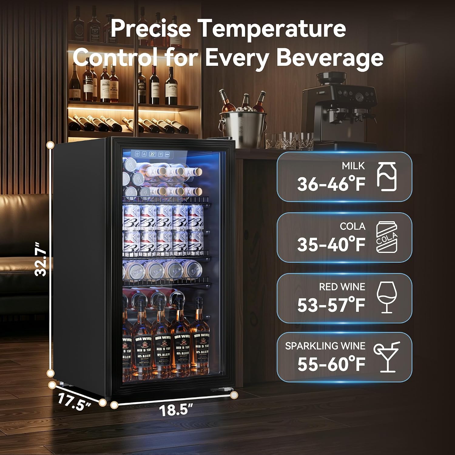 Мини-холодильник для напитков  – обзор и цена Wine Beer Mini Fridge