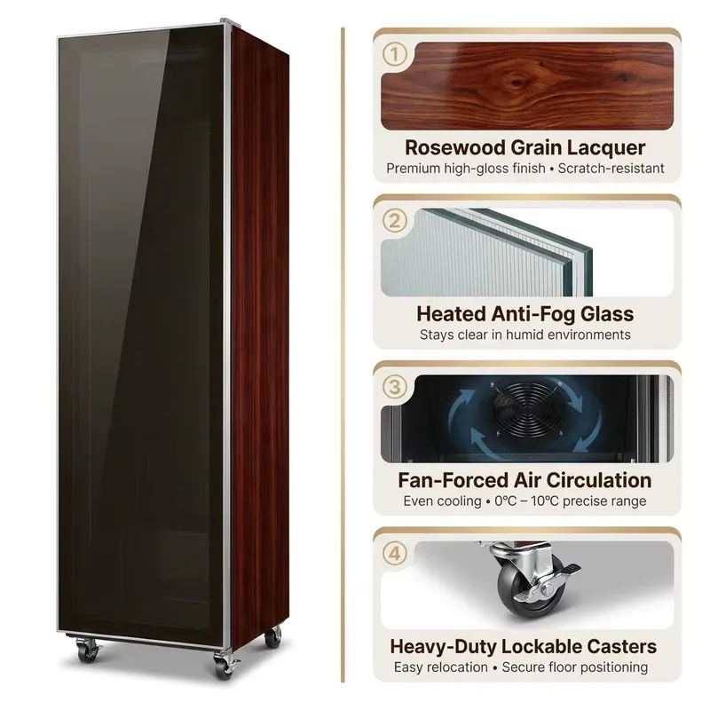Витринный холодильник YWM с се – обзор и цена Wine Beer Cooler Fridge